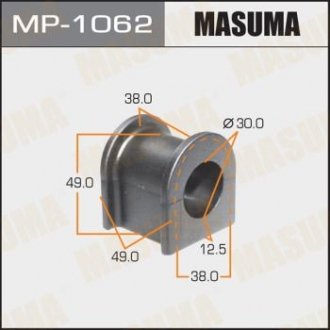 Втулка стабилизатора переднего (Кратно 2) Toyota Hilux (05-) (MP-1062) MASUMA mp1062