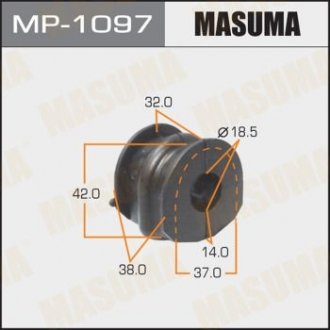 Втулка стабилизатора заднего (Кратно 2) Nissan Qashqai (06-13) (MP-1097) MASUMA mp1097