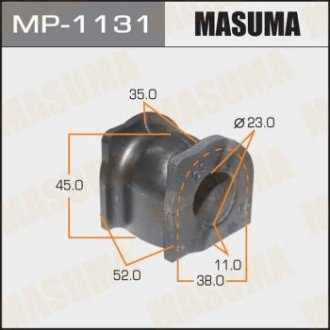 Купить Втулка стабилизатора переднего (Кратно 2) Honda Pilot (09-15) (MP-1131) Honda Pilot MASUMA mp1131 (фото1) подбор по VIN коду, цена 119 грн.