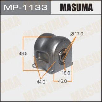 Купити Втулка стабілізатора переднього Honda Accord (13-) (Кратно 2 шт) MASUMA mp1133 (фото1) підбір по VIN коду, ціна 141 грн.
