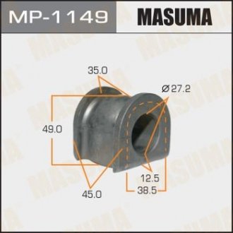 Втулка стабилизатора переднего (Кратно 2) Honda Accord Tourer (02-08) (MP-1149) Honda Accord MASUMA mp1149