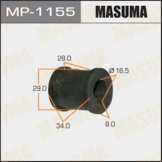 Втулка стабилизатора заднего (Кратно 2) Toyota Camry (01-06) (MP-1155) Toyota Camry, Lexus ES MASUMA mp1155