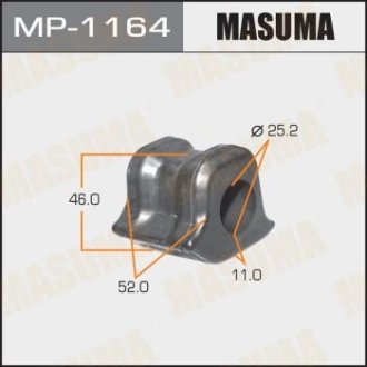 Купити Втулка стійки стабілізатора передня ліва MAZDA 6 (GJ, GH) 2.0 (13-18)/TOYOTA AUR Toyota Prius, Rav-4, Verso MASUMA mp1164 (фото1) підбір по VIN коду, ціна 149 грн.