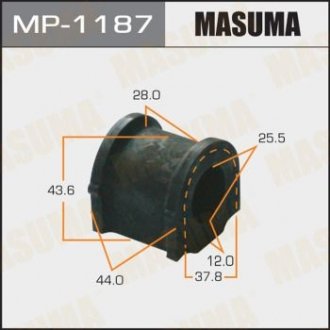 Втулка стойки стабилизатора передн COLT Z31A, Z34AMITSUBISHI COLT 2004-2012 (MP-1187) Mitsubishi Colt MASUMA mp1187