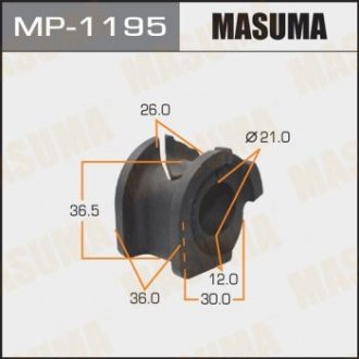 Купить Втулка стойки стабилизатора передн OPEL AGILA, SUZUKI SWIFT III (MP-1195) Suzuki Swift MASUMA mp1195 (фото1) подбор по VIN коду, цена 76 грн.