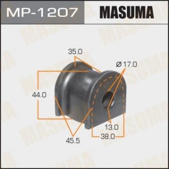 Втулка стабилизатора заднего (Кратно 2) Honda Accord, Accord Tourer (10-13) (MP-1207) MASUMA mp1207