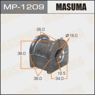 Втулка стабилизатора заднего (Кратно 2) Mitsubishi ASX (12-), Outlander (12-) (MP-1209) MASUMA mp1209