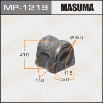 Втулка стабилизатора переднего (Кратно 2) Honda Civic (09-) (MP-1219) MASUMA mp1219