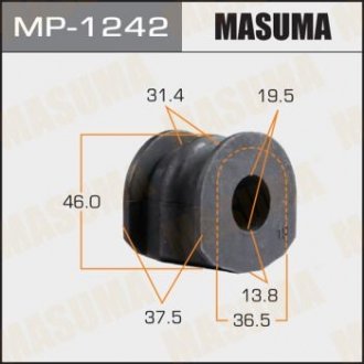 Купить Втулка стабилизатора заднего (Кратно 2) Nissan Murano (04-08) (MP-1242) Nissan Murano, Teana MASUMA mp1242 (фото1) подбор по VIN коду, цена 167 грн.