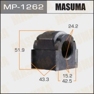 Втулка стабилизатора переднего (Кратно 2) Mazda CX-7 (11-) (MP-1262) Mazda CX-7 MASUMA mp1262 (фото1)
