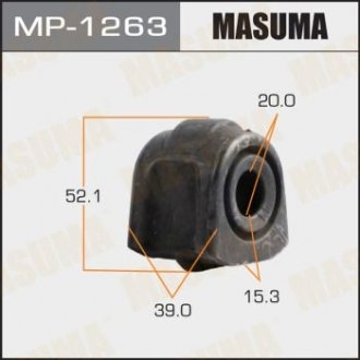 Втулка стабилизатора переднего (Кратно 2) Subaru Legacy Outback (14-) (MP-1263) Subaru Outback MASUMA mp1263 (фото1)