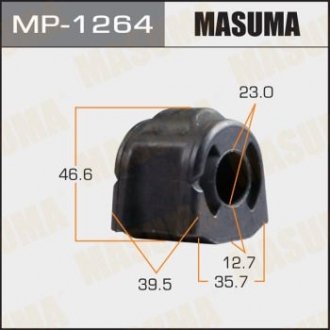 Втулка стабилизатора переднего (Кратно 2) Subaru Forester (12-), XV (12-) (MP-1264) MASUMA mp1264