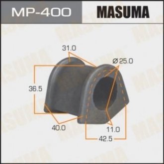 Втулка стабилизатора переднего (Кратно 2) Toyota Corolla (-00) (MP-400) MASUMA mp400