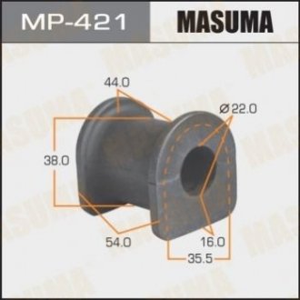 Втулка стабилизатора переднего (Кратно 2) Mitsubishi (MP-421) MASUMA mp421