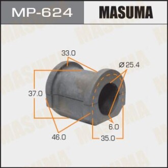 Втулка стабілізатора (Кратно 2) перед Civic EU MASUMA mp624