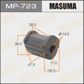 Втулка стабілізатора MASUMA mp723