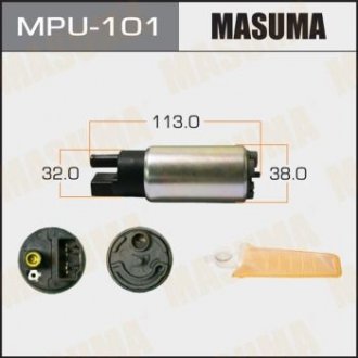Бензонасос электрический (+сеточка) Toyota (MPU-101) MASUMA mpu101