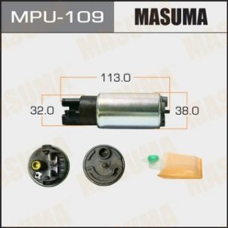 Бензонасос электрический (+сеточка) Honda/ Mitsubishi/ Subaru/ Toyota (MPU-109) Toyota Land Cruiser MASUMA mpu109