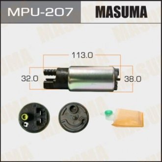 Бензонасос электрический (+сеточка) Nissan (MPU-207) Nissan Almera MASUMA mpu207