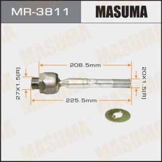Тяга рулевая (MR-3811) Toyota Land Cruiser MASUMA mr3811