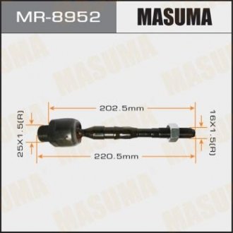 Купить Тяга рулевая Nissan Navara, Pathfinder (10-15) (MR-8952) Nissan Navara, Pathfinder MASUMA mr8952 (фото1) подбор по VIN коду, цена 558 грн.