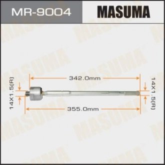 Купить Тяга рулевая (MR-9004) Mitsubishi Outlander, Lancer, ASX MASUMA mr9004 (фото1) подбор по VIN коду, цена 572 грн.