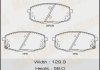 Купить Колодки тормозные передн Hyundai i30 (07-)/Kia Ceed (06-) (MS-0301) KIA Ceed, Hyundai I30, KIA Pro Ceed MASUMA ms0301 (фото1) подбор по VIN коду, цена 855 грн.