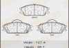 Купить Колодки тормозные передн HYUNDAI ACCENT III, HYUNDAI GETZ (02-10), HYUNDAI ELANTRA (00-06)/HYUNDAI ACCENT II (99-06) (MS-0306) Hyundai Getz MASUMA ms0306 (фото1) подбор по VIN коду, цена 744 грн.