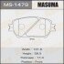 Купить Колодки тормозные передн (MS-1479) Toyota Camry, Lexus GS, IS, ES MASUMA ms1479 (фото1) подбор по VIN коду, цена 925 грн.