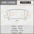 Купить Колодки тормозные передн Lexus RX 350 (06-08)/ Toyota Highlander (03-07) (MS-1498) Lexus RX, Toyota Highlander MASUMA ms1498 (фото1) подбор по VIN коду, цена 720 грн.