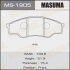 Купить Колодки дисковые HILUX GGN15, 25, 35, KUN1#, 2#, 3# front (112) Toyota Hilux MASUMA ms1905 (фото1) подбор по VIN коду, цена 1444 грн.
