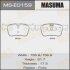 Купити Колодки дисковые BMW 1-SERIES (F21), 3-SERIES (F34) front (16) BMW F20, F30, F21, F31, F34 MASUMA mse0159 (фото1) підбір по VIN коду, ціна 1892 грн.
