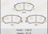 Купити Колодки гальмівні передні SSANGYONG REXTON (14-19)/SSANGYONG ACTYON II, SSANGYONG Hyundai Santa Fe MASUMA msk0006 (фото1) підбір по VIN коду, ціна 1055 грн.