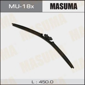 Щетка стеклоочистителя 18 бескаркасная, DNTL 1.1, (450mm) Mazda 6, CX-5 MASUMA mu18x