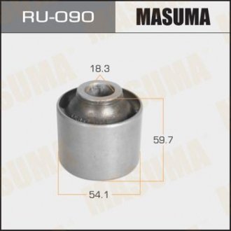 Сайлентблок переднего нижнего рычага задний Toyota Land Cruiser (-04) (RU-090) MASUMA ru090