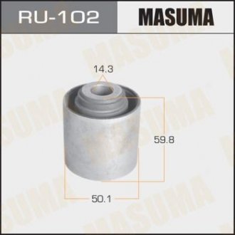 Сайлентблок заднего продольного рычага Nissan Pathfinder (-05) (RU-102) MASUMA ru102 (фото1)