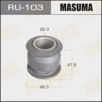 Сайлентблок задней поперечной тяги Nissan Patrol (-10) (RU-103) MASUMA ru103