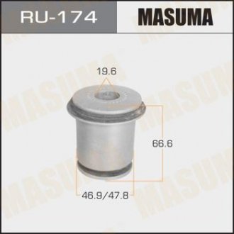 Сайлентблок Prado /#ZJ9#/ Surf /#ZN185/ передн нижн RR Toyota Hilux, 4-Runner, Land Cruiser MASUMA ru174