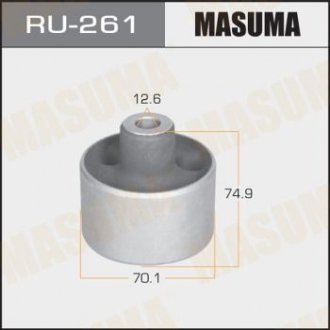 Сайлентблок заднего продольного рычага Mitsubishi Carisma (-03), Colt (-03), Lancer (-03) (RU-261) MASUMA ru261