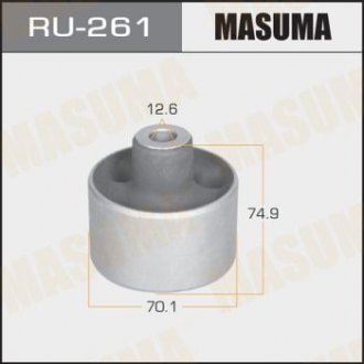 Купить Сайлентблок заднего продольного рычага Mitsubishi Carisma (-03), Colt (-03), Lancer (-03) (RU-261) Mitsubishi Colt, Lancer, Carisma, Space Star MASUMA ru261 (фото1) подбор по VIN коду, цена 534 грн.