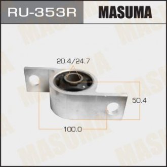 Сайлентблок Impreza /GG#CD#/передний нижний (RU-353R) MASUMA ru353r