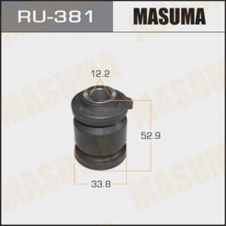 Сайлентблок TOYOTA YARIS передн (RU-381) MASUMA ru381