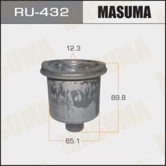 Купить Сайлентблок задней балки Nissan Note (05-12), Tida (04-12) (RU-432) MASUMA ru432 (фото1) подбор по VIN коду, цена 614 грн.