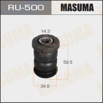 Сайлентблок переднего нижнего рычага передний Toyota Avensis (03-08) (RU-500) MASUMA ru500