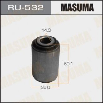 Купить Сайлентблок (RU-532) MASUMA ru532 (фото1) подбор по VIN коду, цена 211 грн.