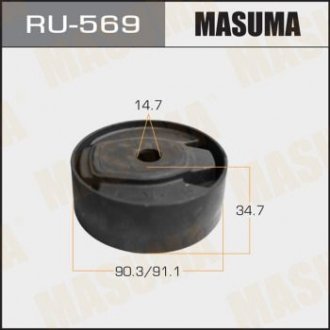 Сайлентблок заднего редуктора Toyota RAV 4 (05-) (RU-569) MASUMA ru569