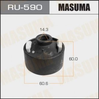 Сайлентблок переднего нижнего рычага задний Toyota RAV 4 (00-05) (RU-590) MASUMA ru590