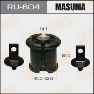 Сайлентблок заднього нижнього важеля Honda CR-V (01-06) Honda CR-V MASUMA ru604