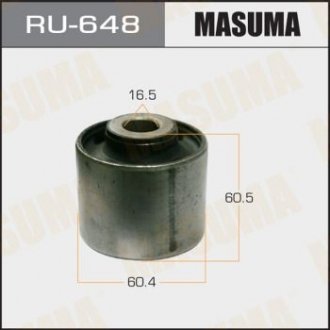 Сайлентблок заднего продольного рычага Mitsubishi Pajero Sport (00-) (RU-648) MASUMA ru648