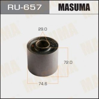 Купити Сайлентблок Mazda 6 MASUMA ru657 (фото1) підбір по VIN коду, ціна 647 грн.